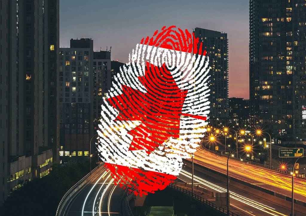 انگشت‌نگاری برای ویزای کانادا یا بیومتریک کانادا